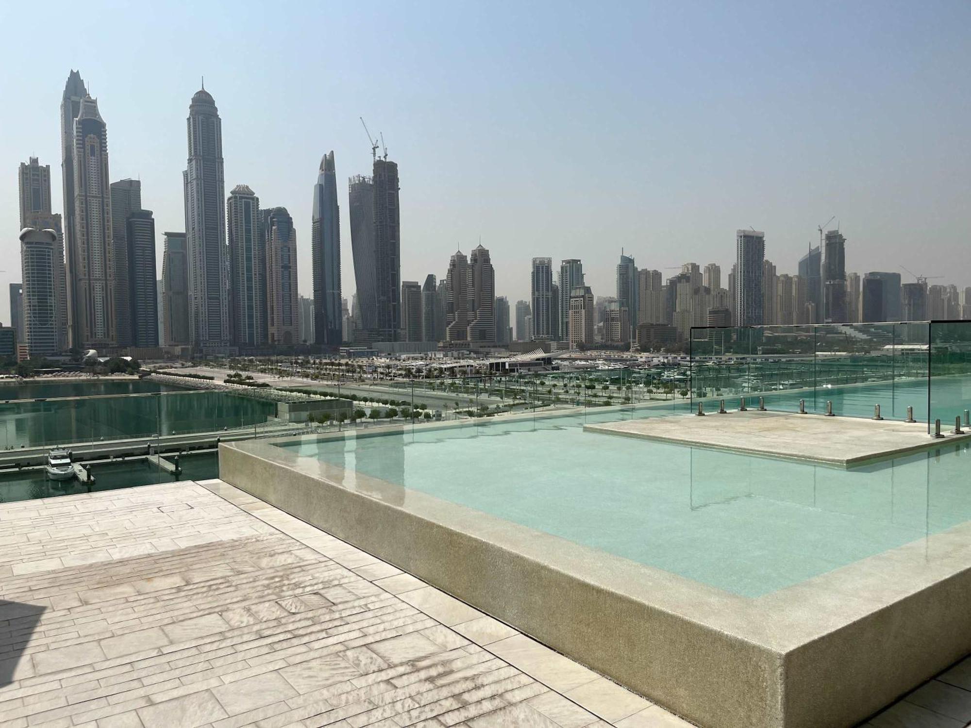 Silkhaus Palm View 1Bdr With Private Beach In Emaar Beachfront Dubai Exterior foto