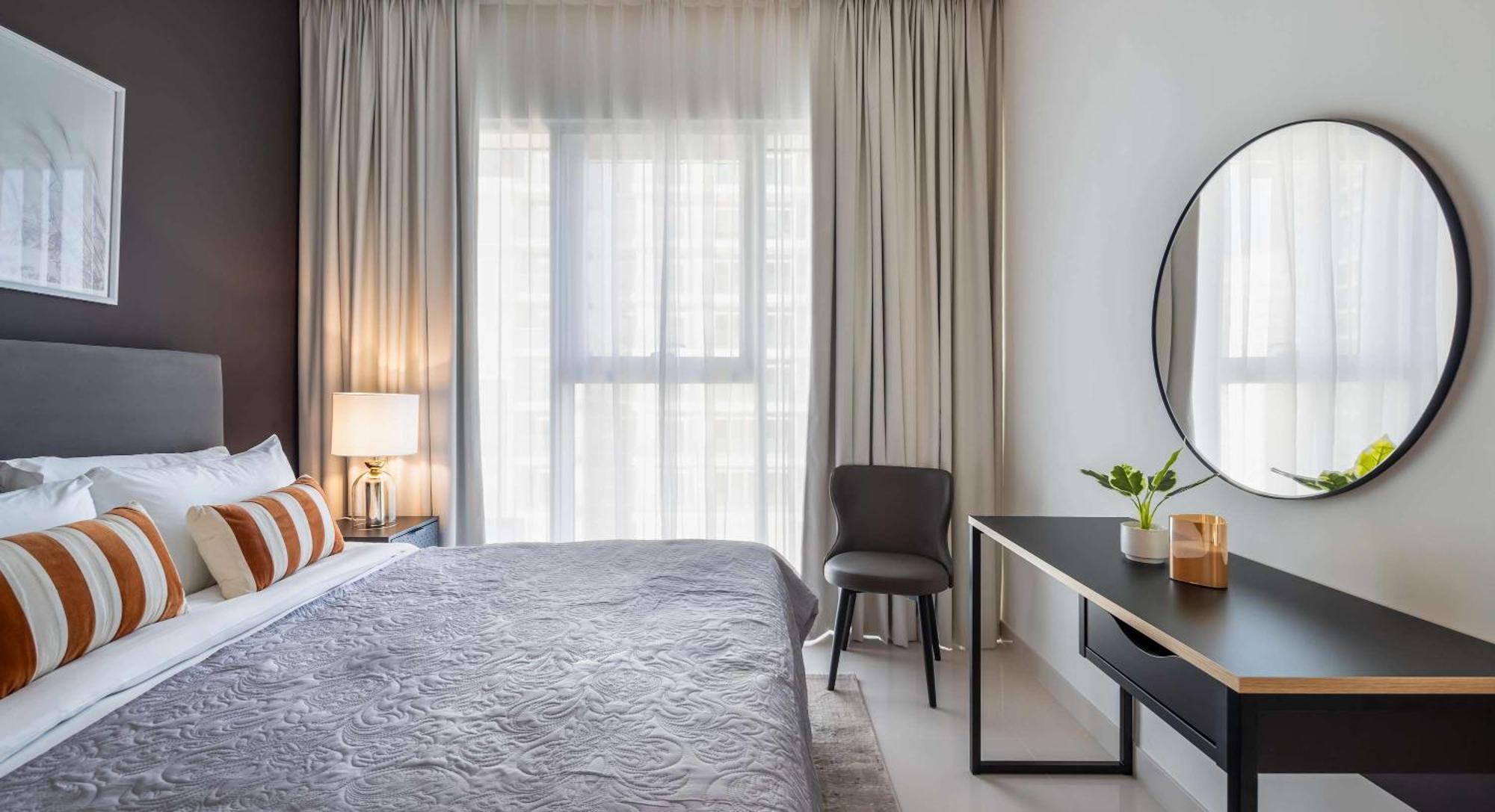 Silkhaus Palm View 1Bdr With Private Beach In Emaar Beachfront Dubai Exterior foto